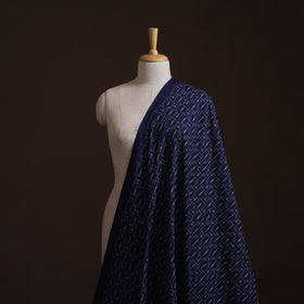 Pochampally Double Ikat Handloom Cotton Fabric (Count 2/60) 08