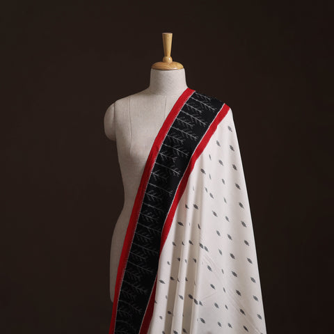 Pochampally Double Ikat Handloom Cotton Fabric (Count 2/60) 09