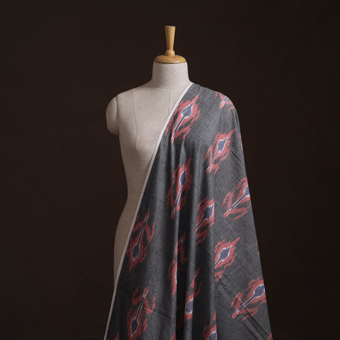 Pochampally Ikat Handloom Cotton Fabric (Count 2/60) 21