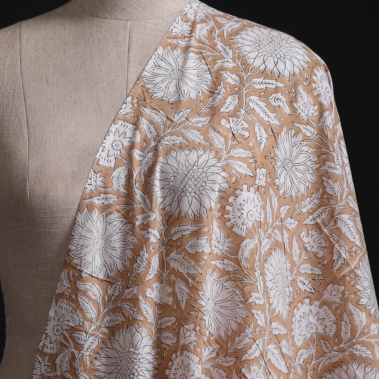 Sanganeri Hand Block Print Cotton Fabric 03