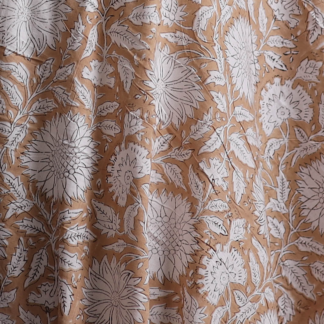 Sanganeri Hand Block Print Cotton Fabric 03