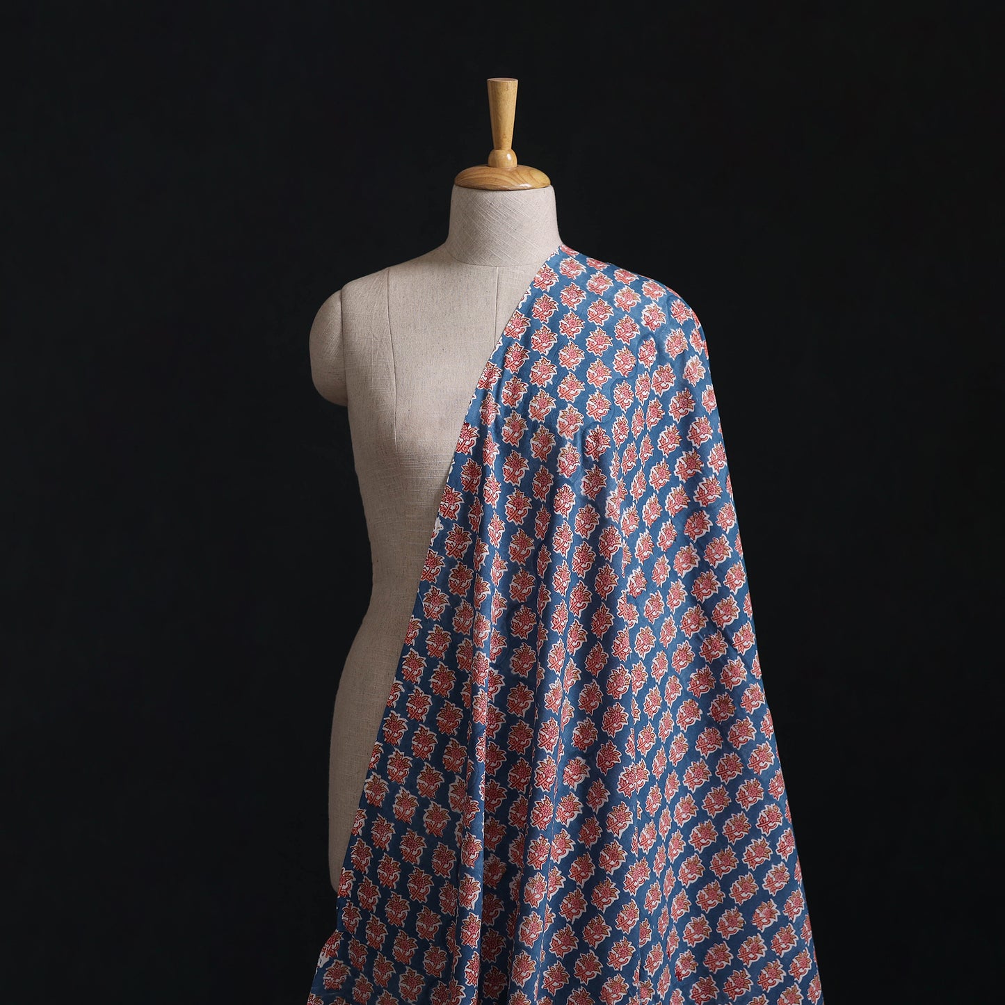 Sanganeri Hand Block Print Cotton Fabric 05