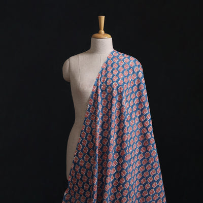 Sanganeri Hand Block Print Cotton Fabric 05
