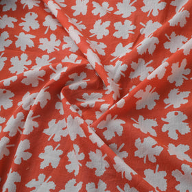 Bagh Hand Block Print Pure Mul Cotton Natural Dyed Fabric 07