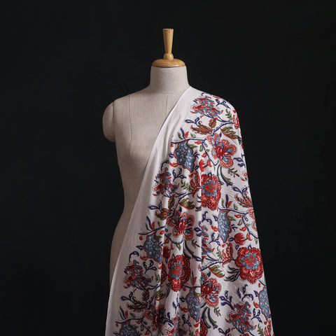 Sanganeri Hand Block Print Cotton Fabric 08