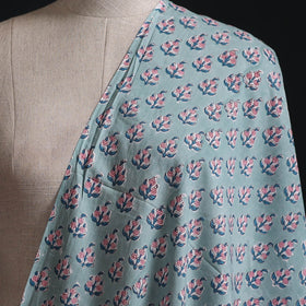 Sanganeri Hand Block Print Cotton Fabric 11