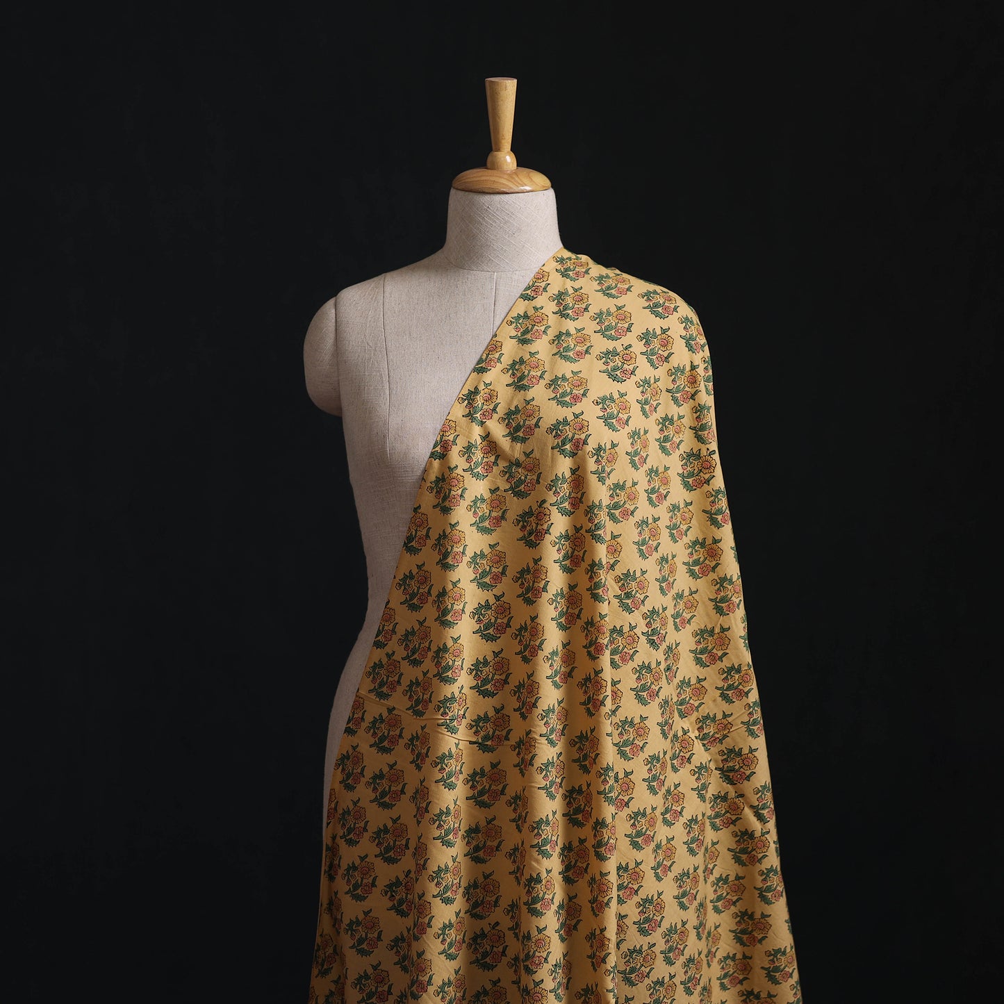 Sanganeri Hand Block Print Cotton Fabric 18