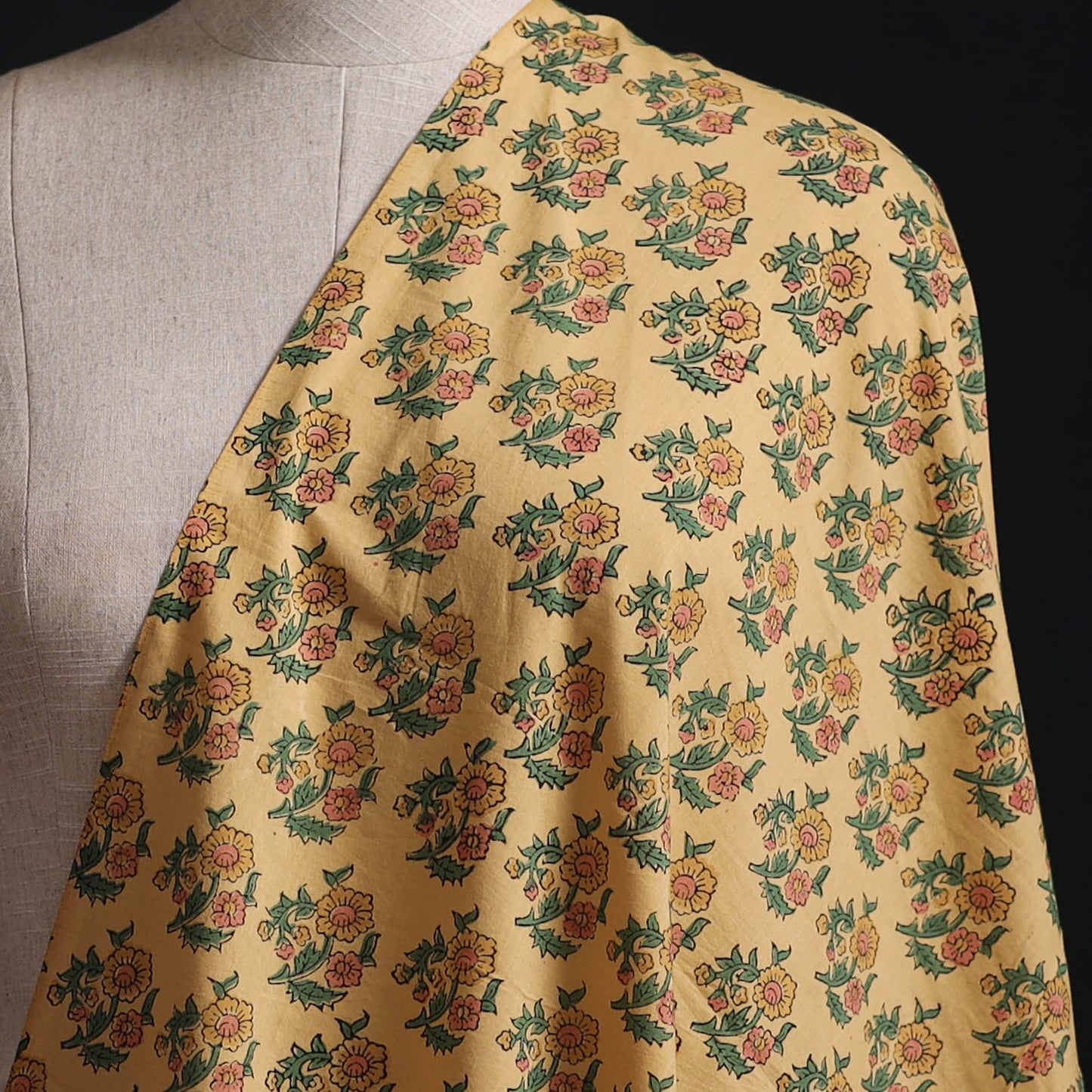 Sanganeri Hand Block Print Cotton Fabric 18