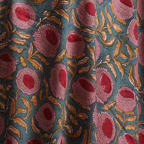 Sanganeri Hand Block Print Cotton Fabric 25