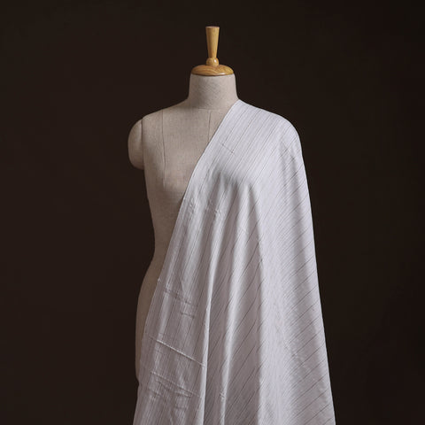 Prewashed Fine Cotton Handloom Plain Fabric 03