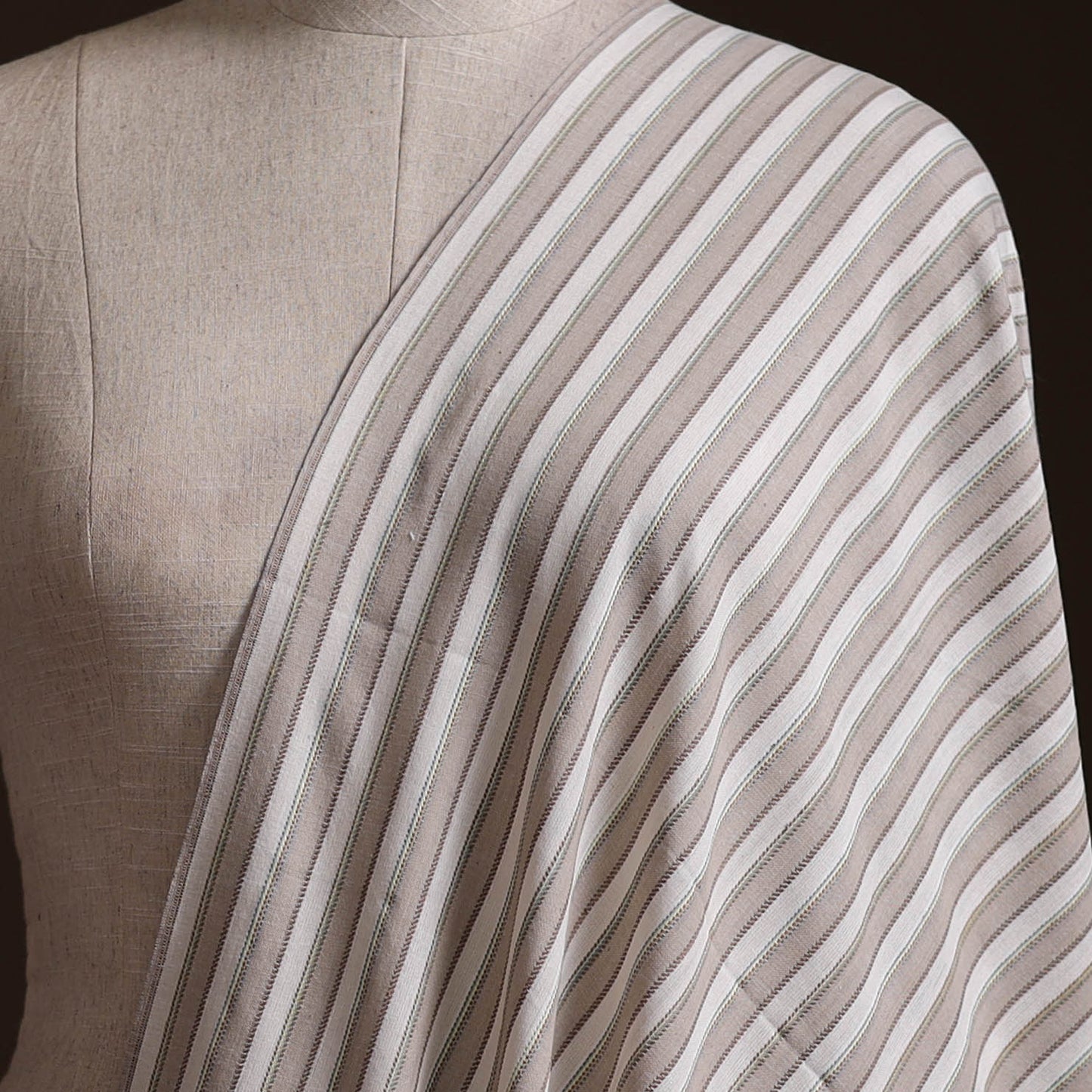 Prewashed Fine Cotton Handloom Plain Fabric 02