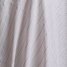 White - Prewashed Fine Cotton Handloom Plain Fabric 03