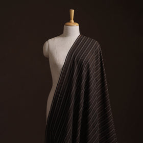 Brown - Prewashed Fine Cotton Handloom Plain Fabric 04
