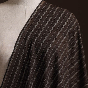 Brown - Prewashed Fine Cotton Handloom Plain Fabric 04