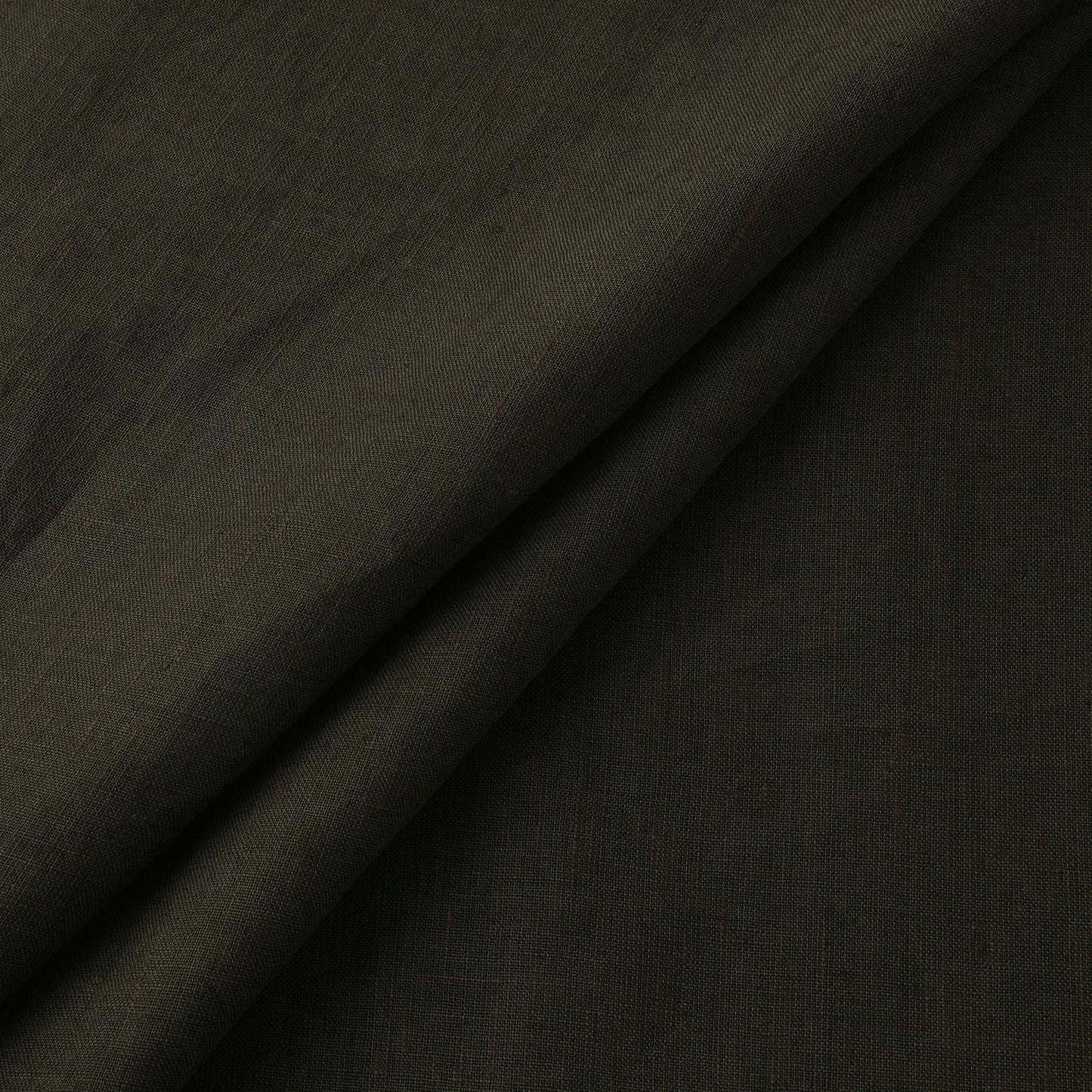 Green - Handloom Pure Linen Bhagalpuri Fabric 06