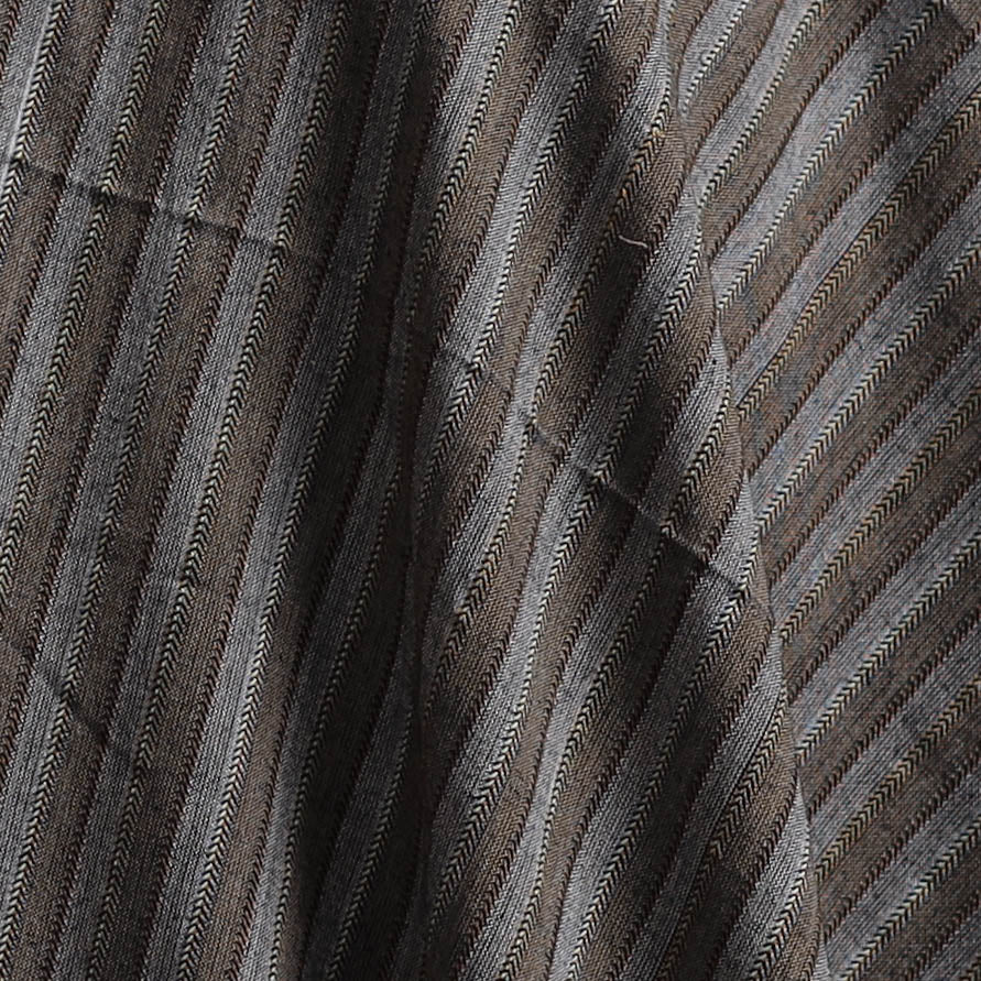 Grey - Prewashed Fine Cotton Handloom Plain Fabric 05