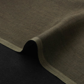 Green - Handloom Pure Linen Bhagalpuri Fabric 06