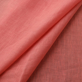 Pink - Handloom Pure Linen Bhagalpuri Fabric 04
