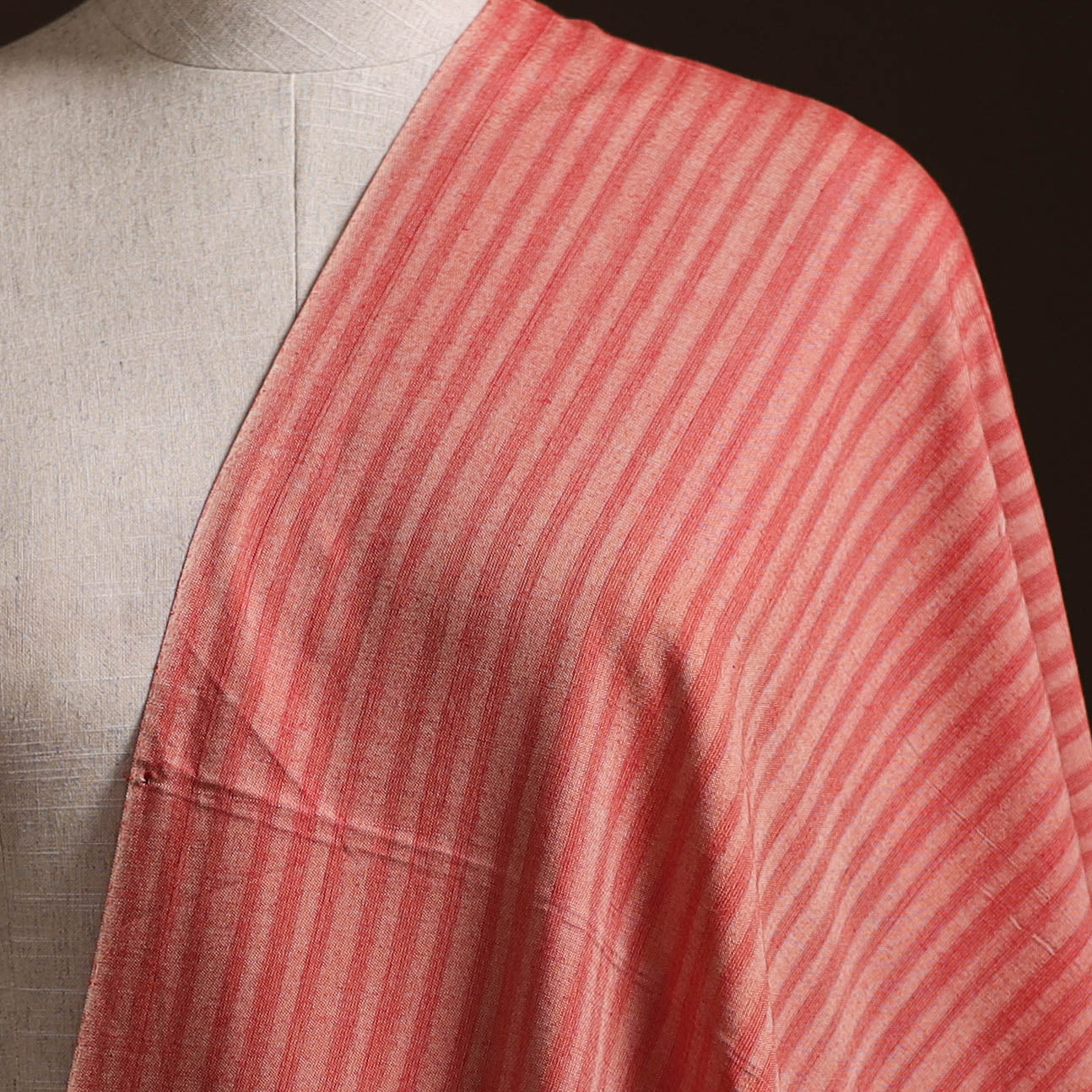 Prewashed Fine Cotton Handloom Plain Fabric 08