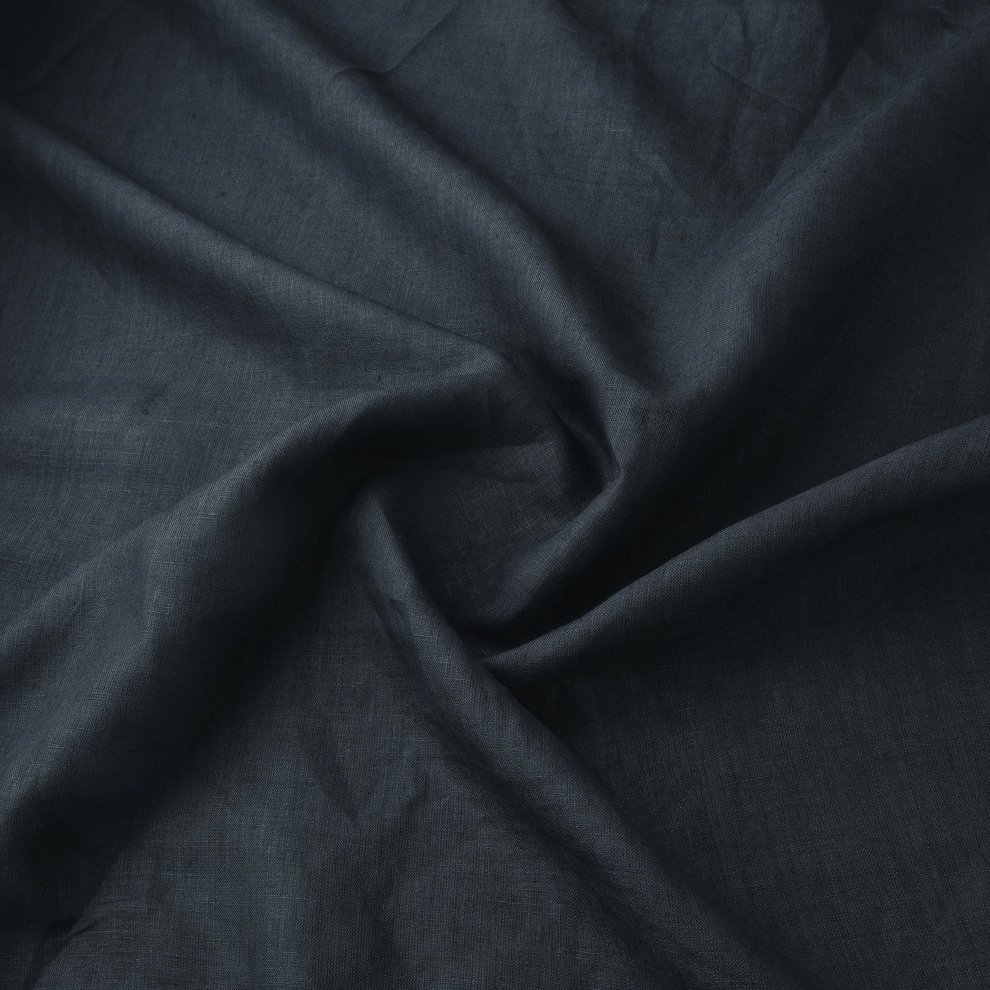 Grey - Handloom Pure Linen Bhagalpuri Fabric 01