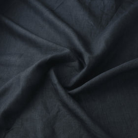 Grey - Handloom Pure Linen Bhagalpuri Fabric 01