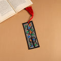 Madhubani handpainted bookmark with tassel 21 - handcrafted