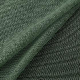 Green - Plain Kota Doria Cotton Fabric 01