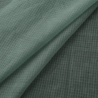 Green - Plain Kota Doria Cotton Fabric 02