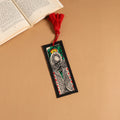 Madhubani handpainted bookmark with tassel 28 - handcrafted