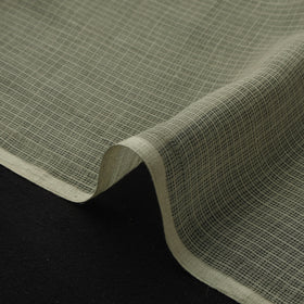 Green - Plain Kota Doria Cotton Fabric 03