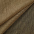 Brown - Plain Kota Doria Cotton Fabric 04