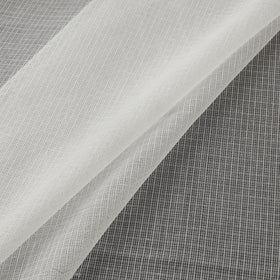 White - Plain Kota Doria Cotton Fabric 05