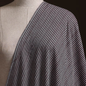 Grey - Prewashed Fine Cotton Handloom Plain Fabric 19