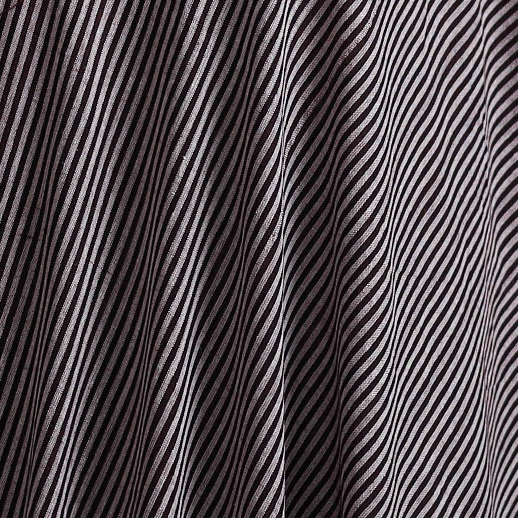 Grey - Prewashed Fine Cotton Handloom Plain Fabric 19
