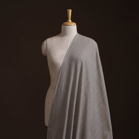 Brown - Prewashed Fine Cotton Handloom Plain Fabric 20