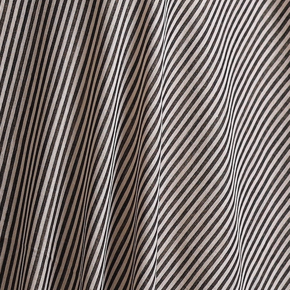 Brown - Prewashed Fine Cotton Handloom Plain Fabric 20