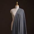 Grey - Prewashed Fine Cotton Handloom Plain Fabric 21