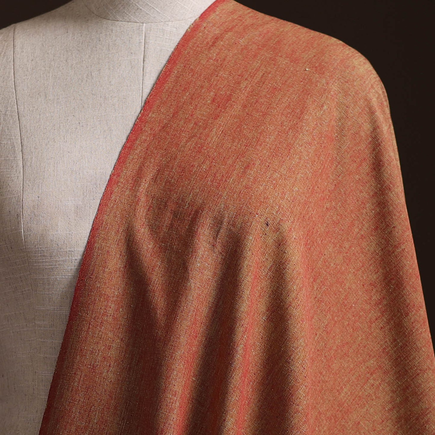 Prewashed Fine Cotton Handloom Plain Fabric 22