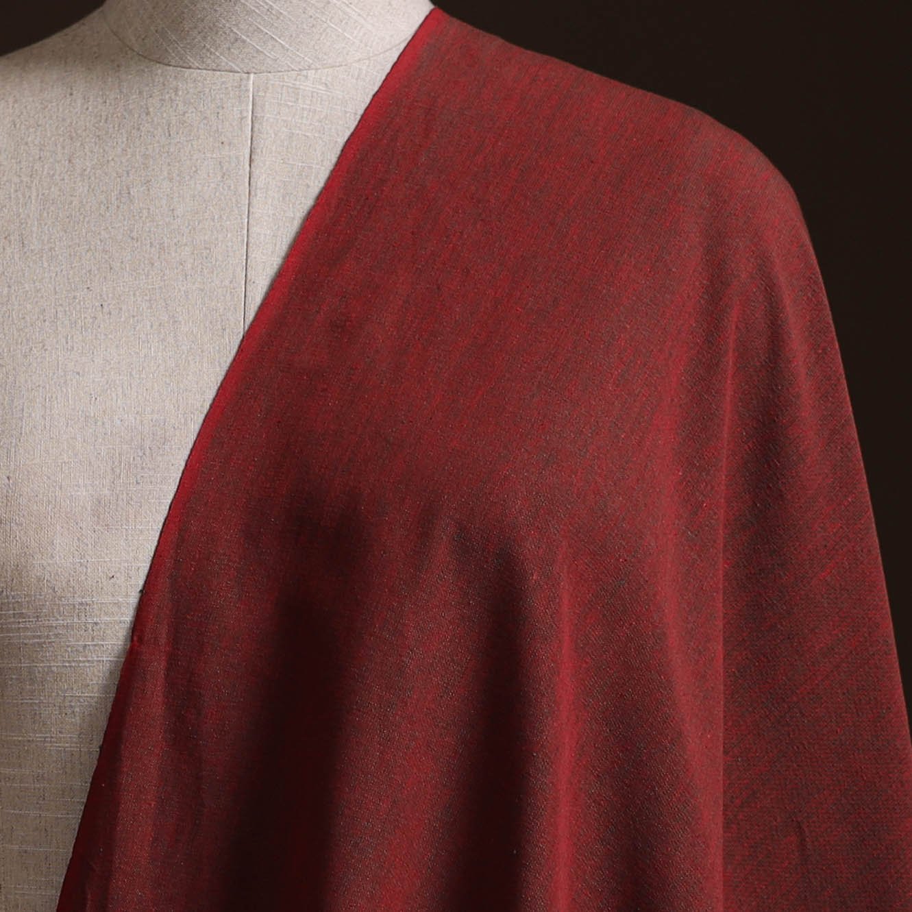 Prewashed Fine Cotton Handloom Plain Fabric 23