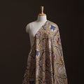 Yellow - Kalamkari Printed Cotton Fabric 46