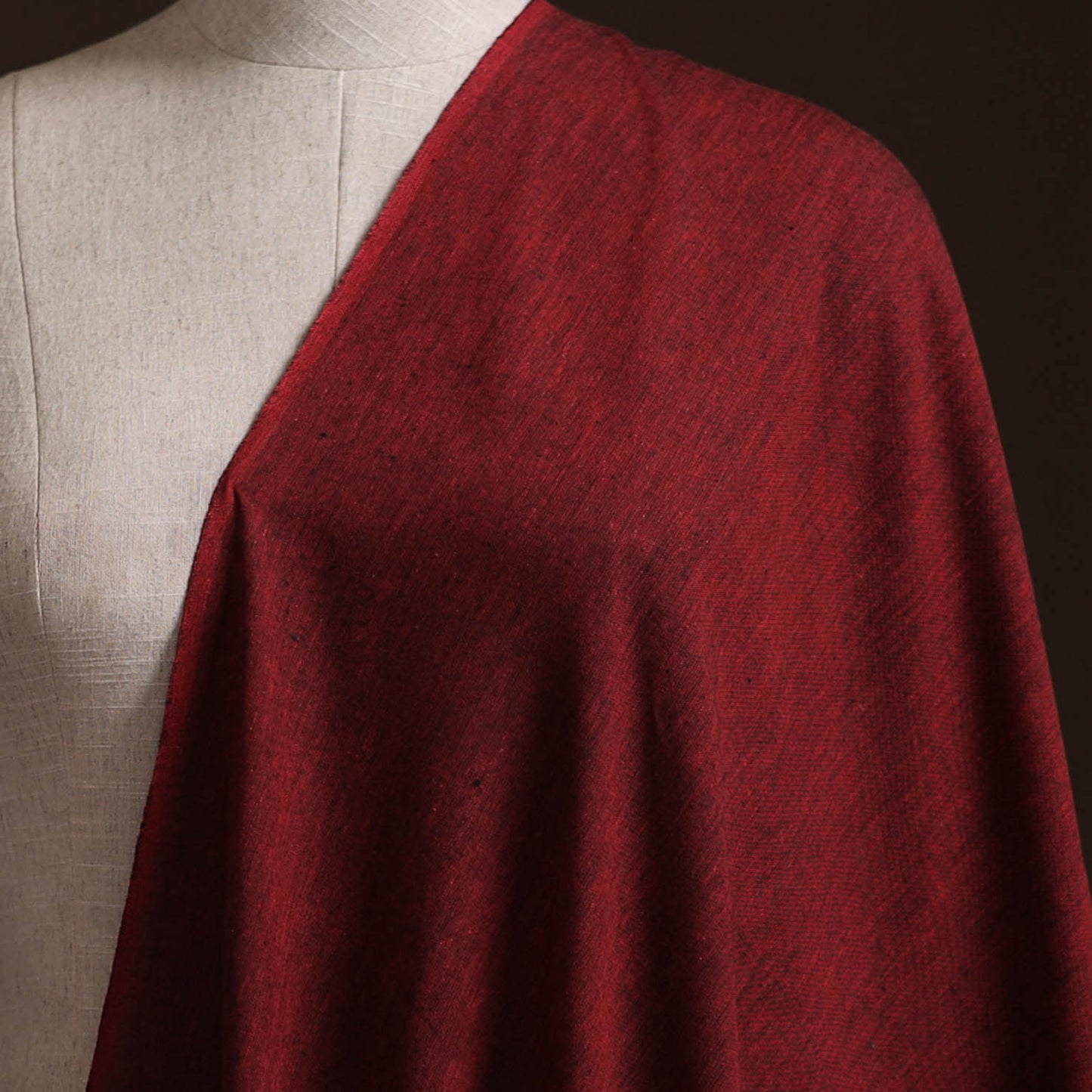 Prewashed Fine Cotton Handloom Plain Fabric 25