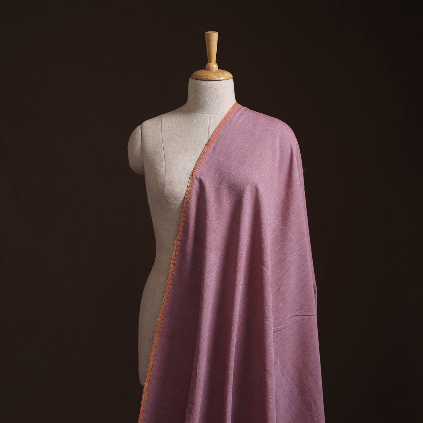 Prewashed Fine Cotton Handloom Plain Fabric 26
