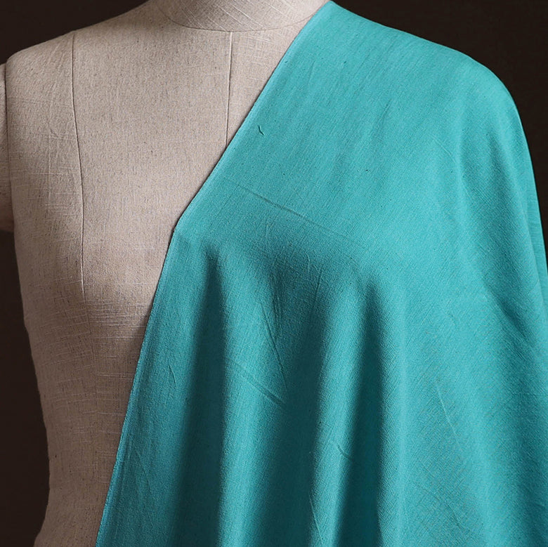 Prewashed Fine Cotton Handloom Plain Fabric 31