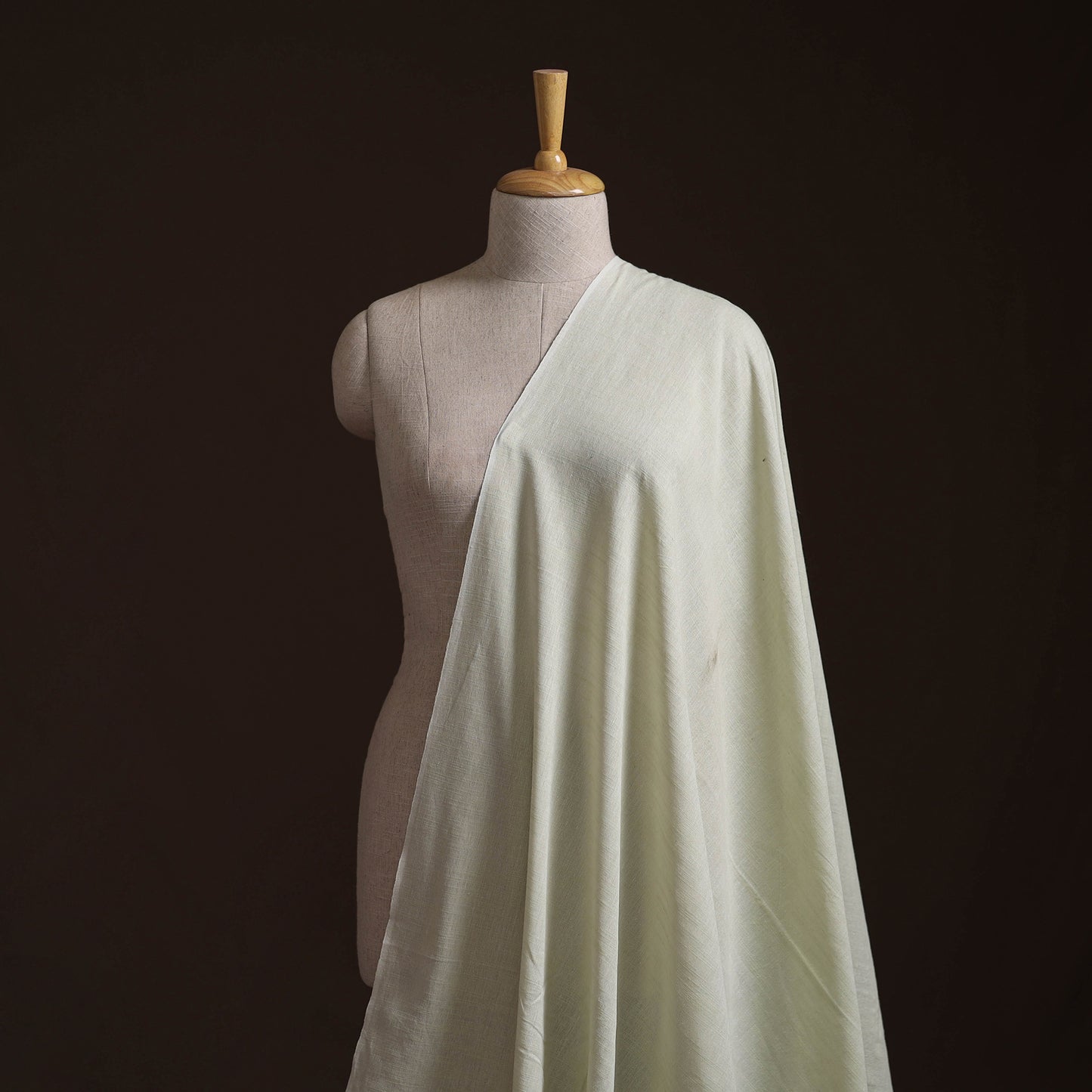 Prewashed Fine Cotton Handloom Plain Fabric 33