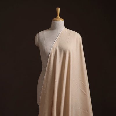 Prewashed Fine Cotton Handloom Plain Fabric 37