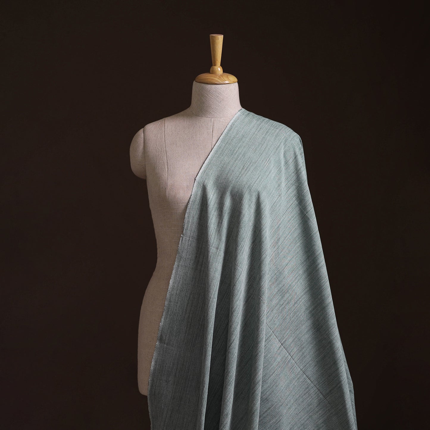Prewashed Fine Cotton Handloom Plain Fabric 38