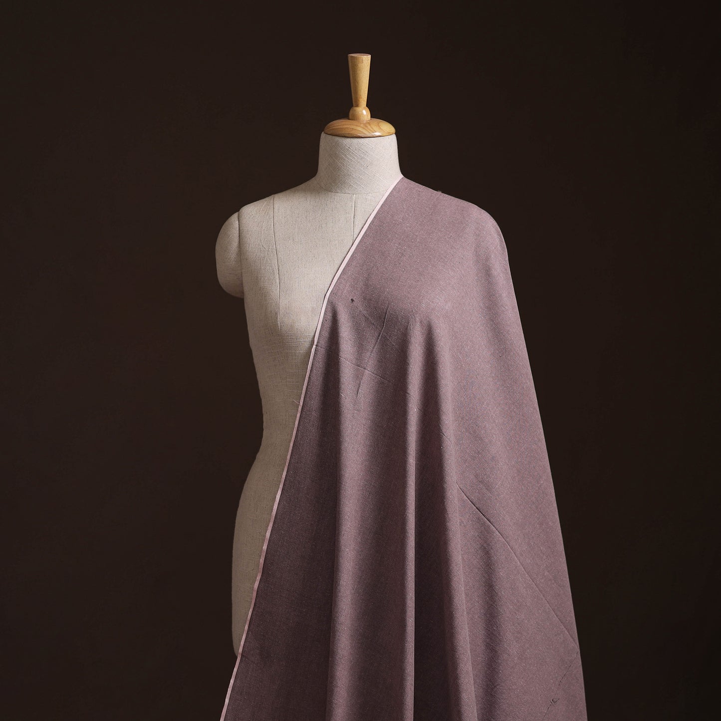 Prewashed Fine Cotton Handloom Plain Fabric 39
