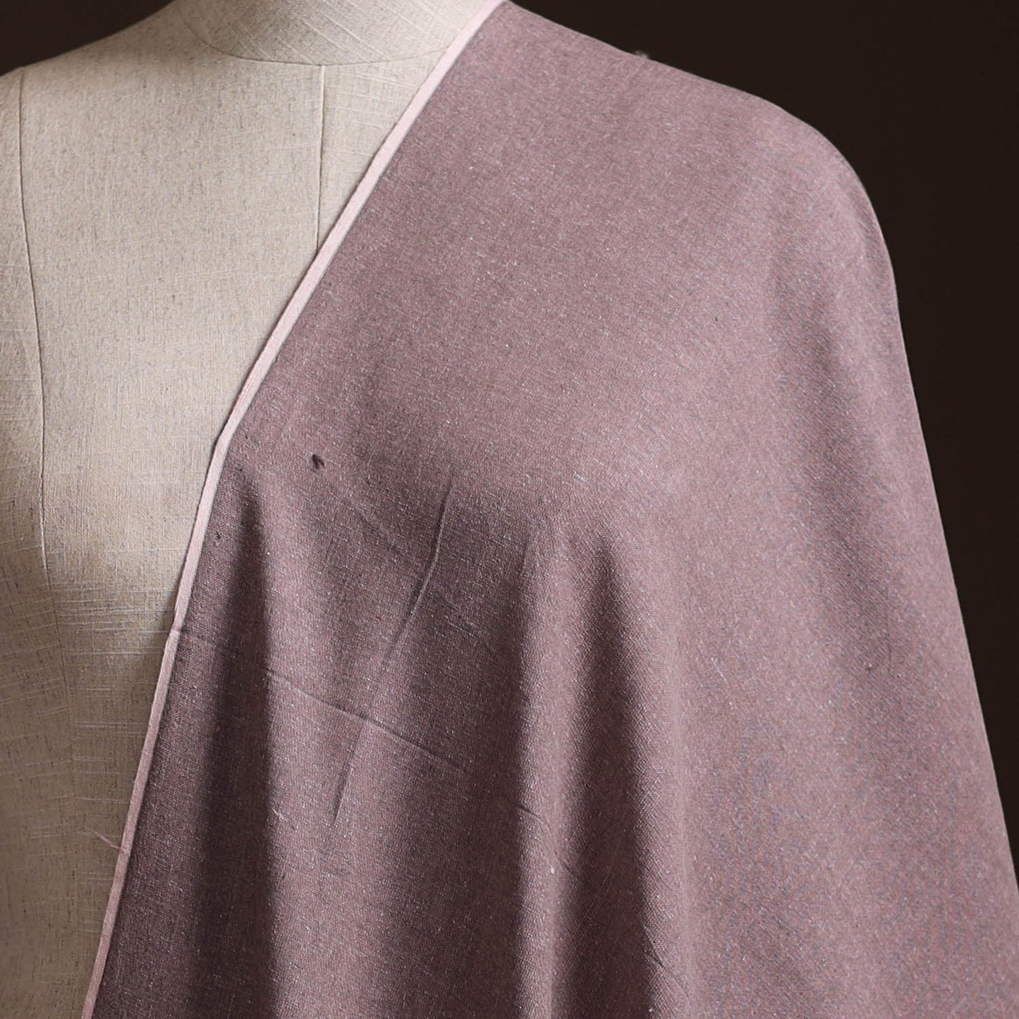 Prewashed Fine Cotton Handloom Plain Fabric 39