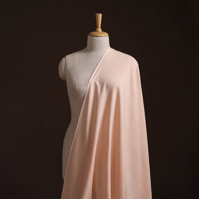 Prewashed Fine Cotton Handloom Plain Fabric 42