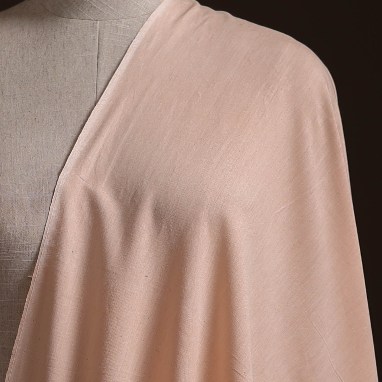 Prewashed Fine Cotton Handloom Plain Fabric 42